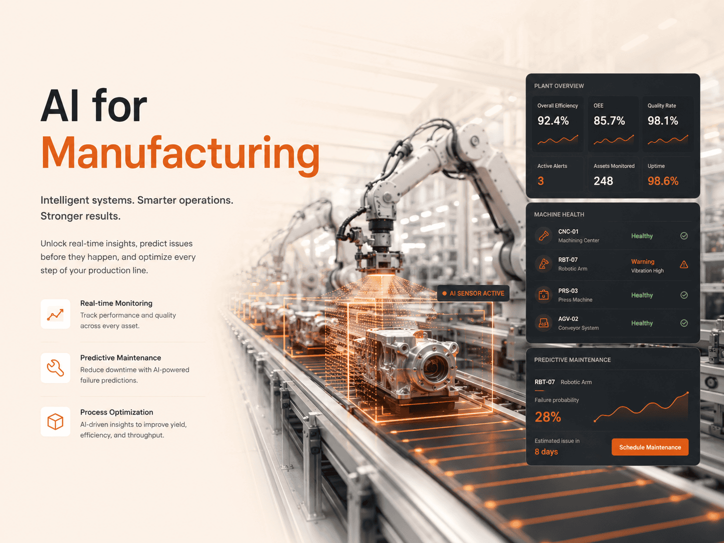 AI for Manufacturing HedyDigital