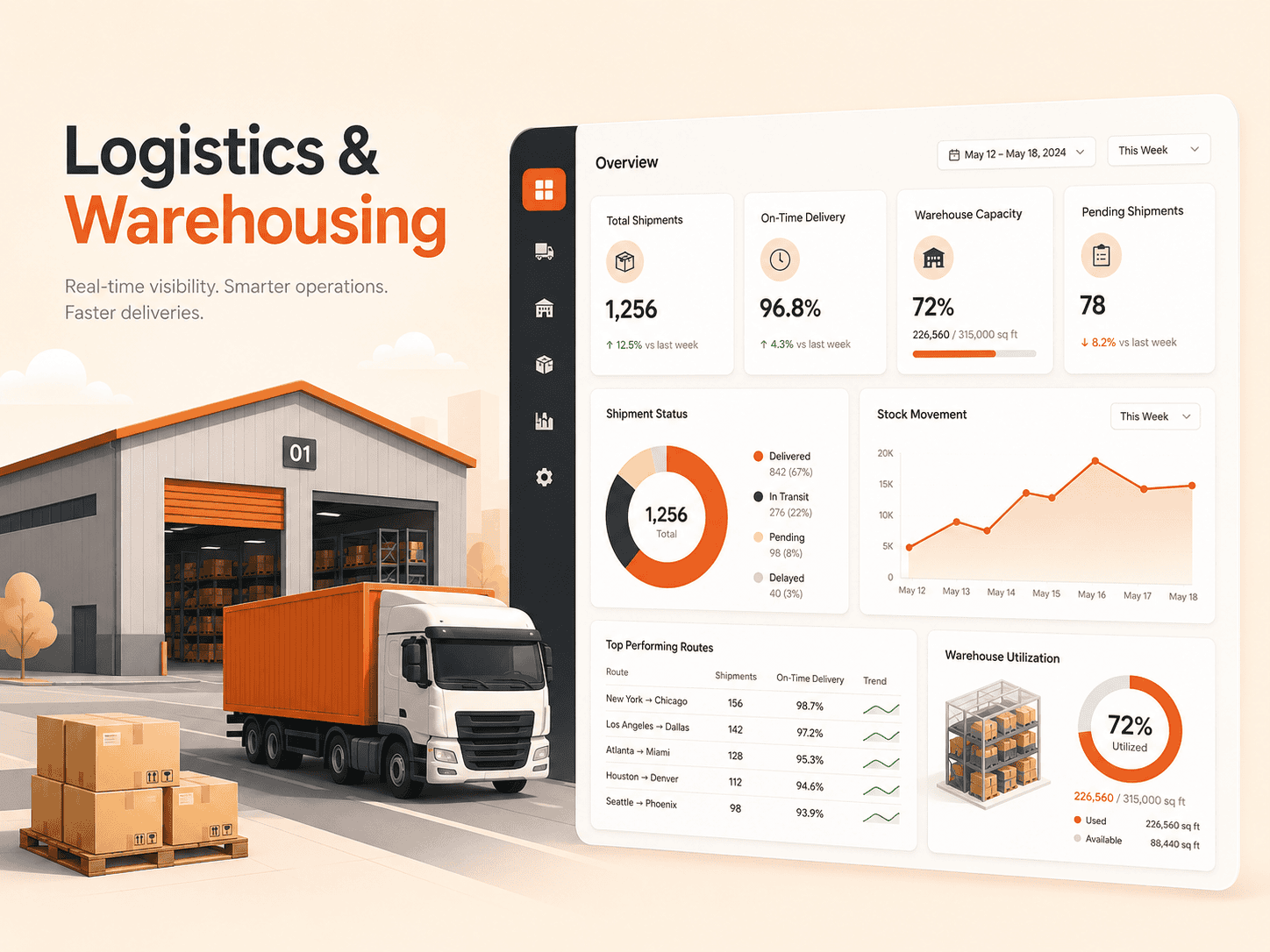 Logistics & Warehousing HedyDigital