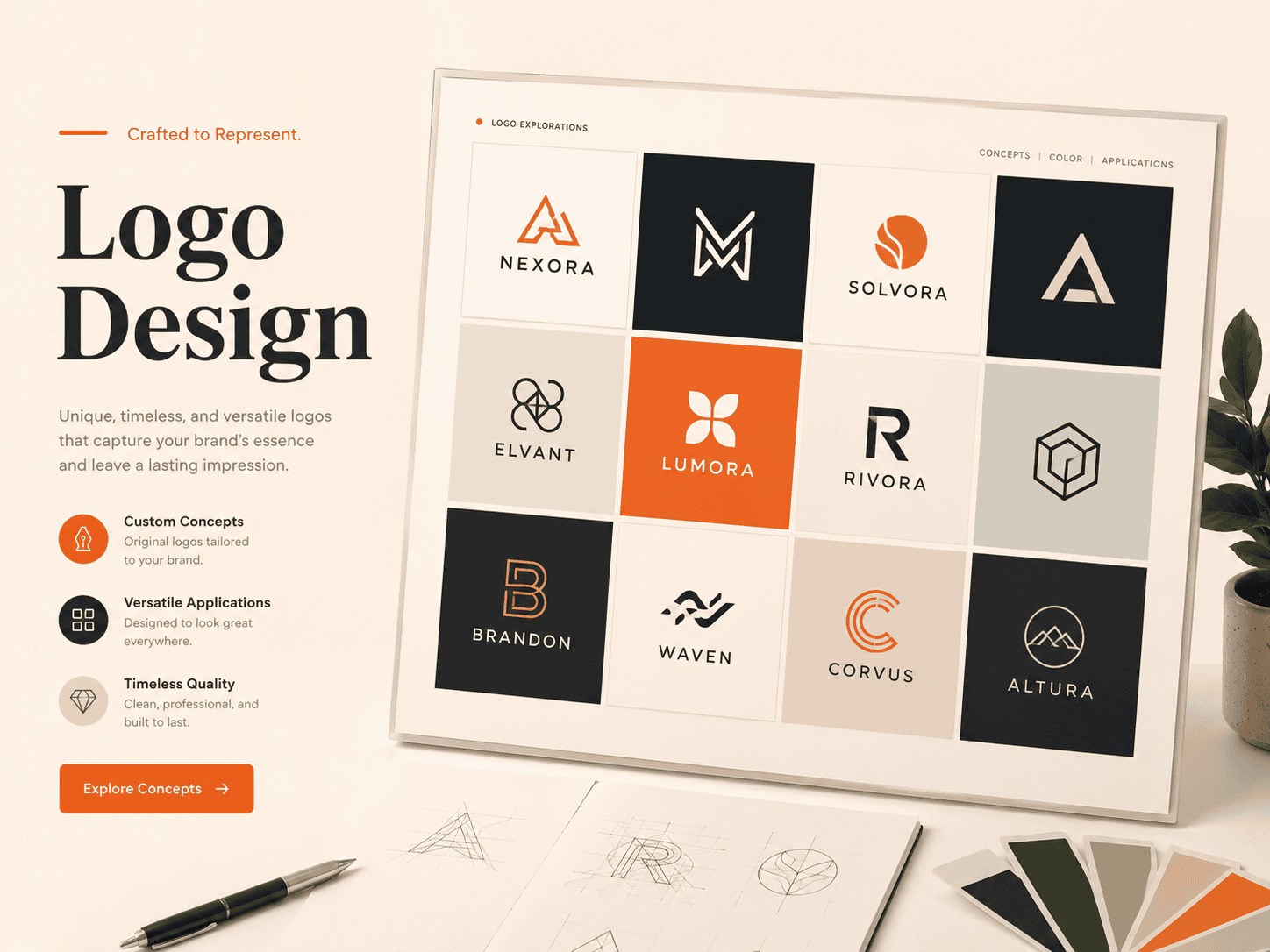 Logo Design HedyDigital