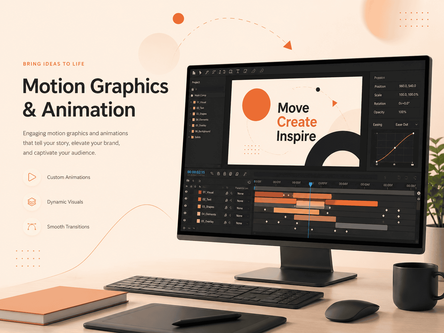 Motion Graphics & Animation HedyDigital